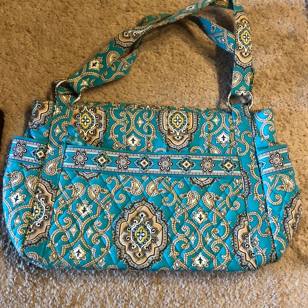 The Vera Bradley Stephanie in totally turq